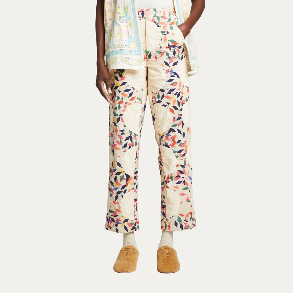 Colorful Geometric Men's Chinos - Picture 2 of 16